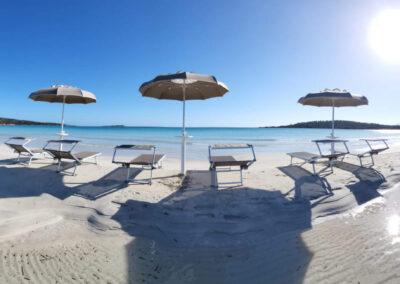 Spiaggia Brandichi Beach. Stabilimento attrezzato