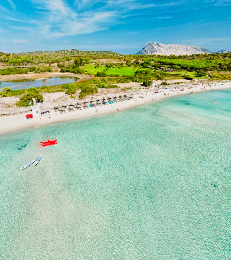 Cala Brandinchi beach San Teodoro Sassari